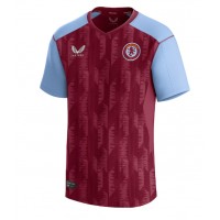 Aston Villa Moussa Diaby #19 Domáci futbalový dres 2023-24 Krátky Rukáv